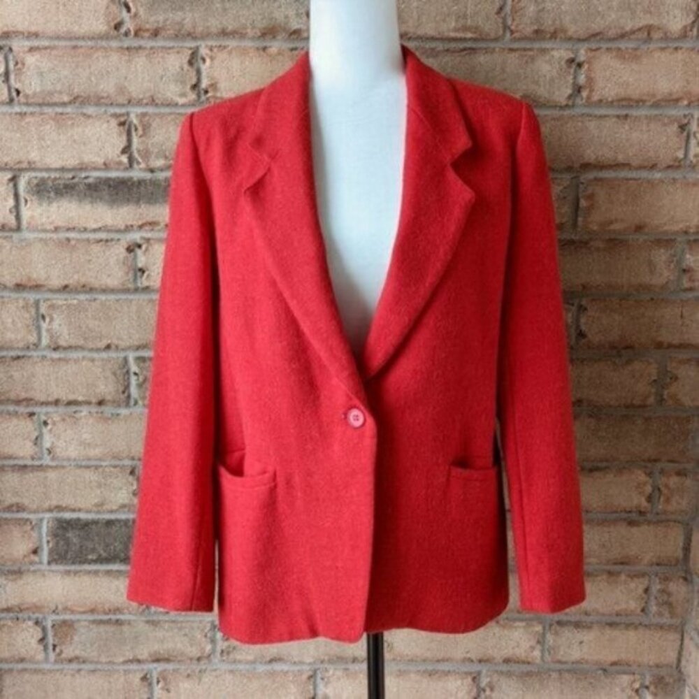 Ports International alpaca wool blazer jacket